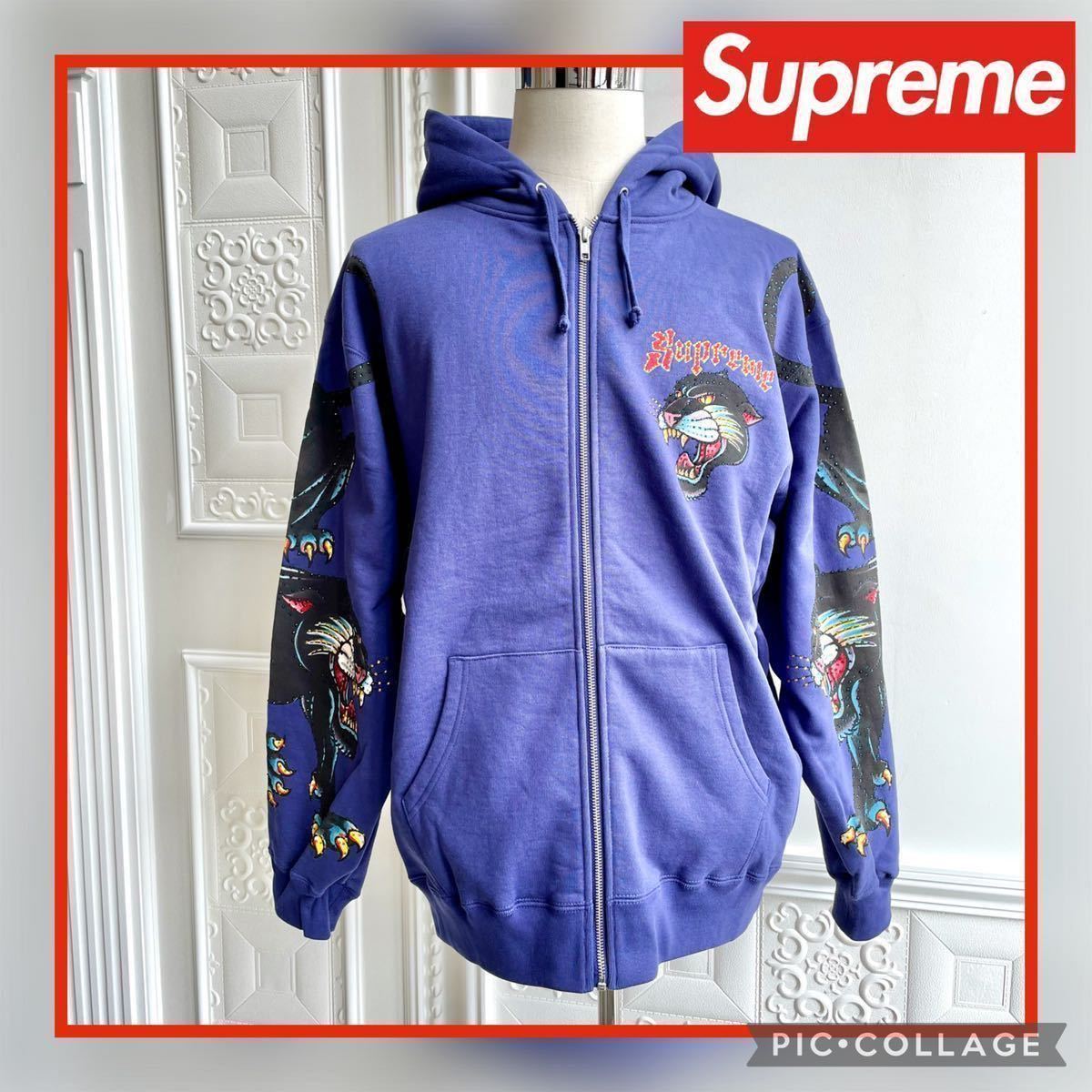 絶品】 Supreme Panther Zip Up Hooded Sweatshirt tdh-latinoamerica.de