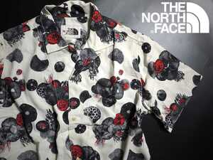 新品 THE NORTH FACE ノースフェイス【Mサイズ】BREAK CAMP SHIRT 半袖シャツ /VWHITE