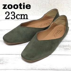 * prompt decision * free shipping * new goods unused i- The ka mania zootie Zoo tea 2way suede pumps S 23cm khaki 
