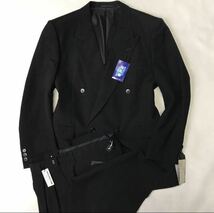 新品★激安/礼服カネボウスーツ/サイズXL A7/ブラック　黒/ノーベンツ/冠婚葬祭　アジャスター付　良品質素材★礼服　kaneboTEX 日本製_画像1