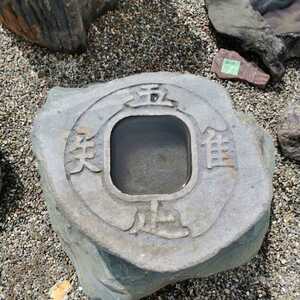 .. pair .. garden stone appreciation stone stone tray stone suiseki st light . garden tsubo garden bonsai gardening ornament objet d'art interior gravel .