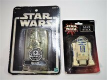 ☆A6297☆スターウォーズ ベーシック シルバーアニバーサリー R2-D2 + おまけ GLUE STICK R2-D2_画像1