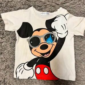 ディズニー　ミッキー　サングラスTシャツ　90