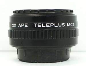 ☆光学良好・人気の望遠レンズ(2倍望遠)☆　M42マウント用 2X APE TELEPLUS MC4(G1489)