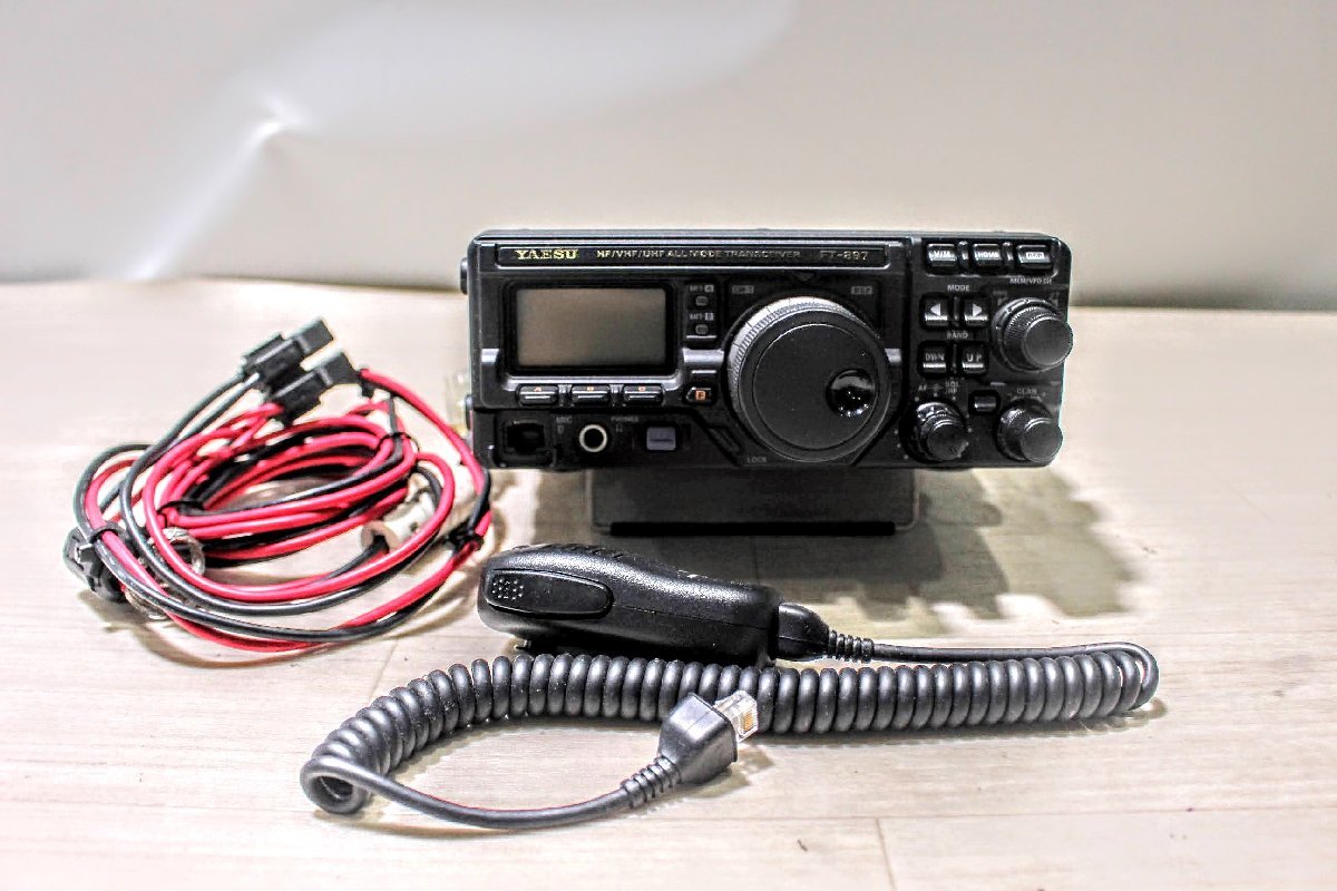 高品質の激安 ヤエス FT-897 FC-30のジャンク2点セット+マイク
