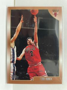 NBAカード　トニー・クーコッチ　TONI KUKOC TOPPS 1999 【シカゴブルズ時代】