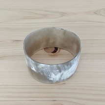 【未使用品】 FLorian HORN BRACELET フローリアン フロリアン ブレスレット バングル 一点もの 水牛 頭骨 05_画像2