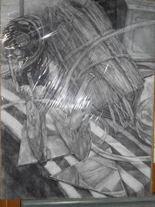 Art hand Auction 가을 세일 목탄과 연필 드로잉, 삽화, 그림, 연필 그림, 목탄 그림