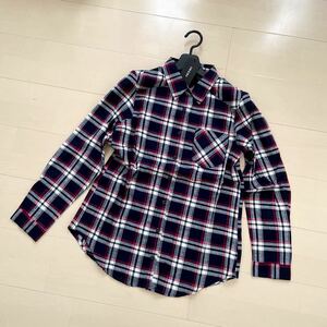  new goods INGNI check shirt long sleeve 