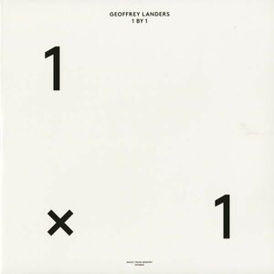 試聴 Geoffrey Landers - 1 By 1 [2LP] Music From Memory NED 2017 New Wave/Experimental