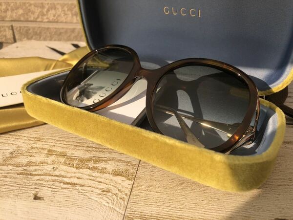 ●未使用●現在入手困難なレアな GUCCI(グッチ) インターロッキング サングラス 0226S #5 mercismith2sun