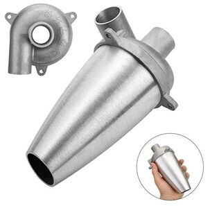  Cyclone aluminium dust collector compilation .. machine vacuum cleaner DIY for business use litter collection heat-resisting Cyclone woodworking work separator calibre 25mm vegetable .