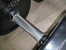 イヴァンコ　IVANKO　ラバー ジム用ダンベル 24kg(ペア) 　中古ダンベル　ボディビル　イバンコ_画像4