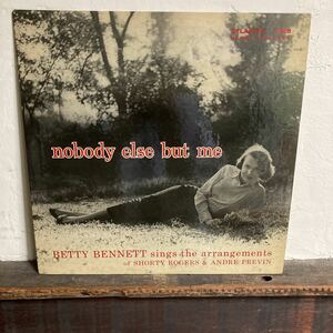 BETTY BENNETT nobody else but me 