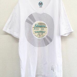 【美品】 福山雅治 冬の大感謝祭 その18 半袖Tシャツ メンズ Mサイズ ホワイト ライブツアーTシャツの画像1