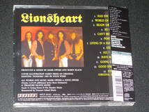 LIONSHEART ライオンズハート S/T 2022年発売 リマスター SHM-CD 国内帯有_画像2