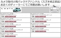 【スズキ専用 ラパン】HE33S スズキ純正ハンドルにバックカメラが取付できる ぴったりフィットの専用バックカメラ　出力はRCAです。JP-16S_画像5