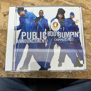 ● HIPHOP,R&B PUBLIC ANNOUNCEMENT - BODY BUMPIN' (YIPPIE-YI-YO) シングル,名曲! CD 中古品
