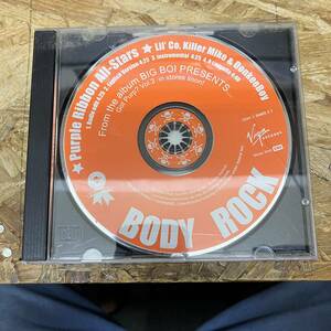 ● HIPHOP,R&B PURPLE RIBBON ALL-STARS - BODY ROCK INST,シングル!!! CD 中古品