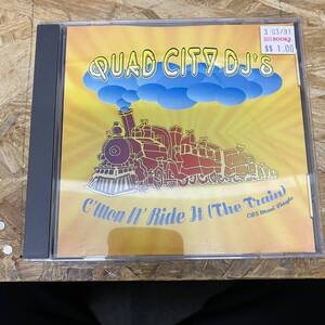 ● HIPHOP,R&B QUAD CITY DJ'S - C'MON N' RIDE IT (THE TRAIN) INST,シングル!!!!! CD 中古品