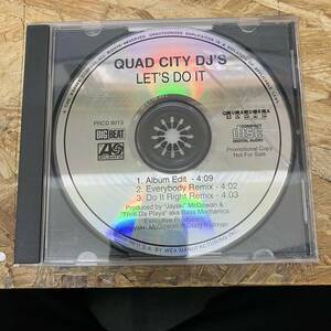 ● HIPHOP,R&B QUAD CITY DJ'S - LET'S DO IT シングル,PROMO盤!! CD 中古品