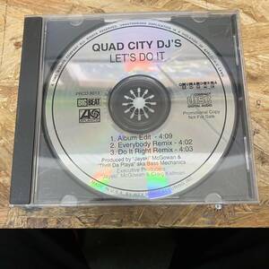● HIPHOP,R&B QUAD CITY DJ'S - LET'S DO IT シングル,PROMO盤! CD 中古品