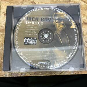 ● HIPHOP,R&B RICH BOY - D-BOYZ INST,シングル! CD 中古品