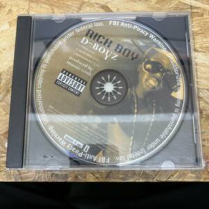 ● HIPHOP,R&B RICH BOY - D-BOYZ INST,シングル!! CD 中古品