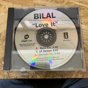 シ● HIPHOP,R&B BILAL - LOVE IT INST,シングル,PROMO盤! CD 中古品