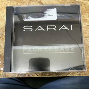 ● HIPHOP,R&B SARAI - PACK YA BAGS 9曲入り,INDIE!! CD 中古品