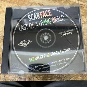 ● HIPHOP,R&B SCARFACE - LAST OF A DYING BREED アルバム,RARE! CD 中古品