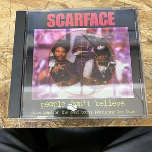 ● HIPHOP,R&B SCARFACE - PEOPLE DON'T BELIEVE (A.K.A. HAND OF THE DEAD BODY) INST,シングル!! CD 中古品