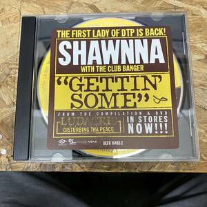 ● HIPHOP,R&B SHAWNNA - GETTIN' SOME INST,シングル!,HYPE STICKERコレクターズアイテム!! CD 中古品