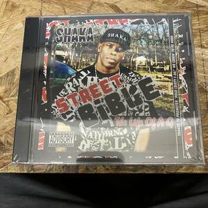 ● HIPHOP,R&B SHAKA - STREET BIBLE アルバム,G-RAP! CD 中古品