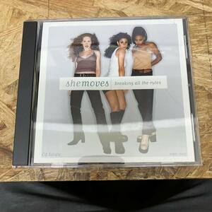 ● HIPHOP,R&B SHE MOVES - BREAKING ALL THE RULES シングル,名曲! CD 中古品