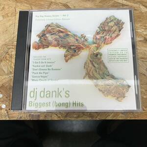 シ● HIPHOP,R&B DJ DANK'S - BIGGEST (BONG) HITS アルバム,INDIE CD 中古品