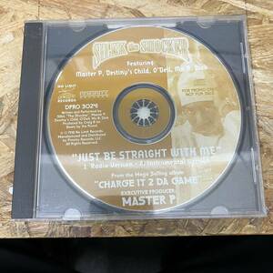 ● HIPHOP,R&B SILKK THE SHOCKER - JUST BE STRAIGHT WITH ME INST,シングル!,PROMO盤! CD 中古品