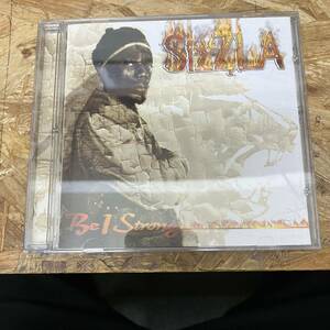 ● HIPHOP,R&B SIZZLA - BE I STRONG アルバム,INDIE CD 中古品