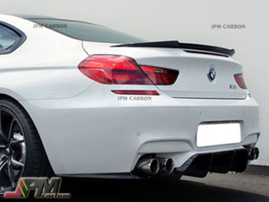 V TYPE ボディ色塗装 BMW 2012+ F13 640i 650i M6 クーペ リアトランクスポイラー