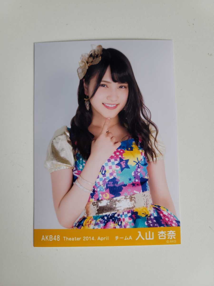 驚きの値段で】 入山杏奈 サムネイル 生写真 AKB48 2/4 CD購入特典