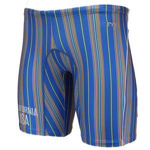 0066 * new goods swimsuit . bread spats student CALIFORNIA M size TYR blue 