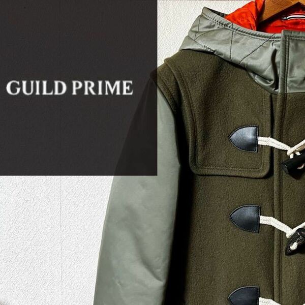 GUILD PRIME MENS ミリタリーダッフルジャケット