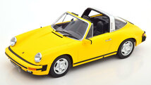 KK scale 1/18 Porsche 911 SC Targa 1978 イエロー ダイキャスト製　ポルシェ_画像1