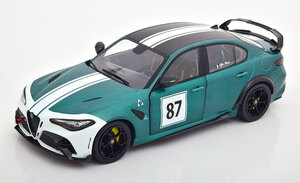 solido 1/18 Alfa Romeo Giulia GTAm 2021 green metallic lik Alpha Romeo Giulia Solido 