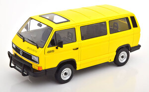 KK scale 1/18 VW Bus T3 Syncro 1987　イエロー　ダイキャスト製　ワーゲン　バス