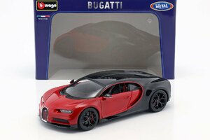 burago 1/18 Bugatti Chiron Sport 16 red Bugatti si long BBurago 