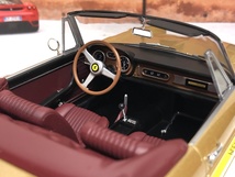 KK scale 1/18 Ferrari 275 GTS Pininfarina Spyder 1964 ゴールド ダイキャスト製　フェラーリ_画像7