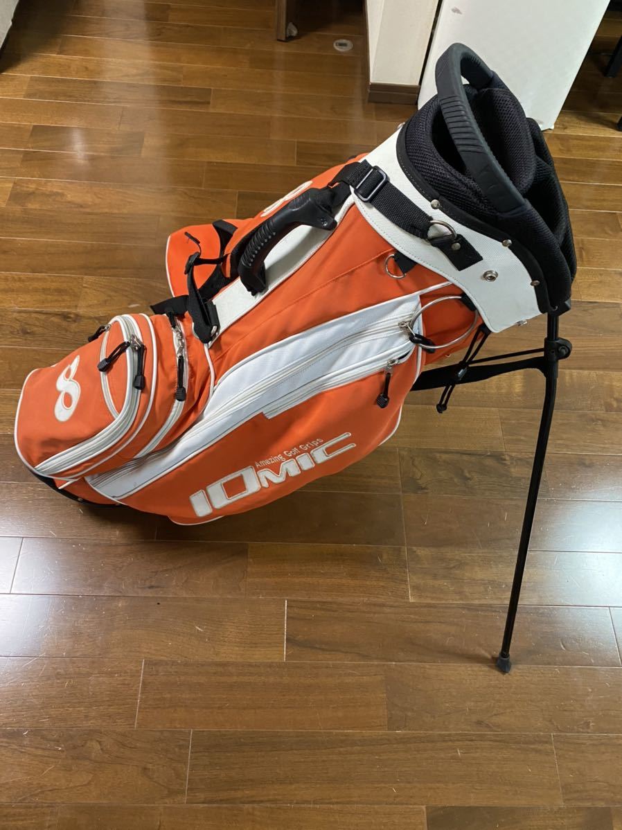 新品 未使用 イオミック IOMIC スタンド キャディバッグ ホワイト