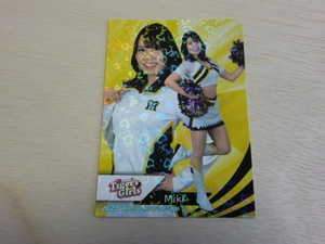 BBM 2022 舞　ホロ　Miki　Tigers Girls　阪神タイガース　プロ野球チアリーダーカード　DANCING HEROINE