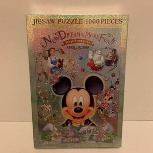 ★レア★ ディズニーランド限定　ジグソーパズル　1000ピース　ホログラム　NEW DREAMS MORE FUN